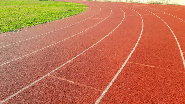 istock Athletics track curve for running or jogging 1316255986