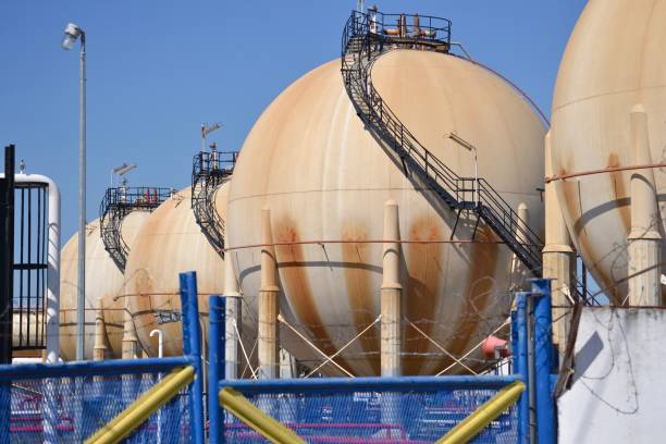 istock Large tanks for oil and fuel 1316256574