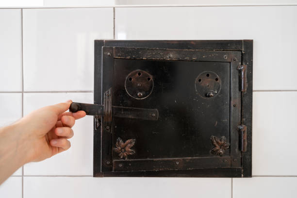 vintage cooker with electric hot plate and bake