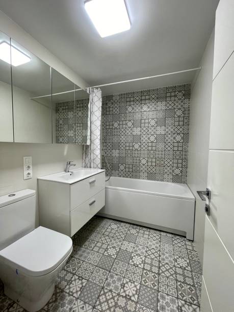 istock stylish bathroom in light colors 1316261329