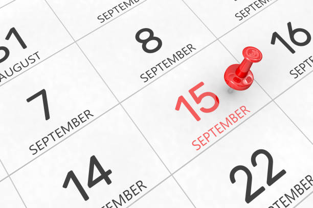 istock 3d rendering of important days concept. 1316269270