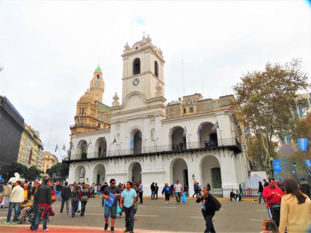 Cabildo in Buenos Aires. stock photo