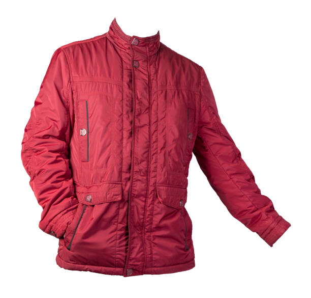 istock Men's jacket isolated on a white background. Windbreaker jacket 1316290817