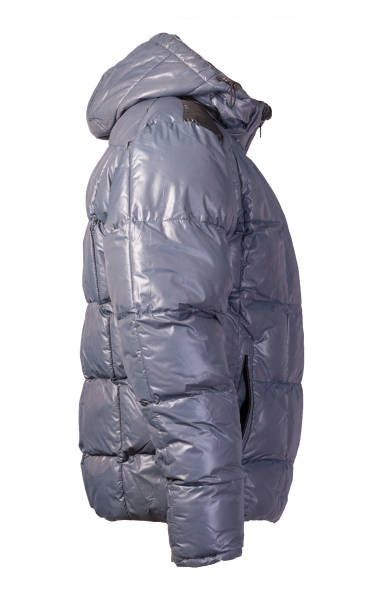 istock Men's jacket in a hood isolated on a white background. Windbreaker jacket 1316290823
