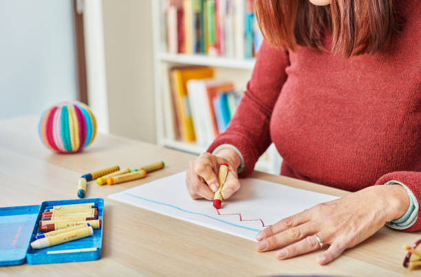 istock Painting with crayons 1316297288