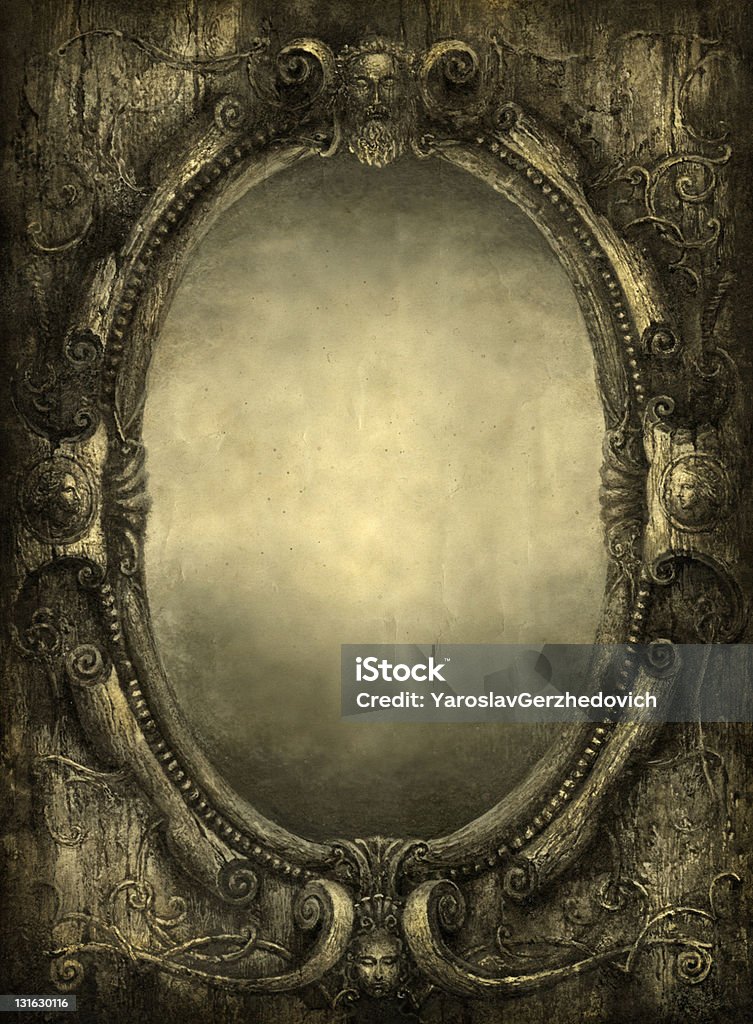 Il Mirror - Illustrazione stock royalty-free di Spettrale