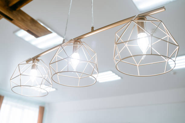 istock A beautiful lamp. Decoration in the studio. 1316308409
