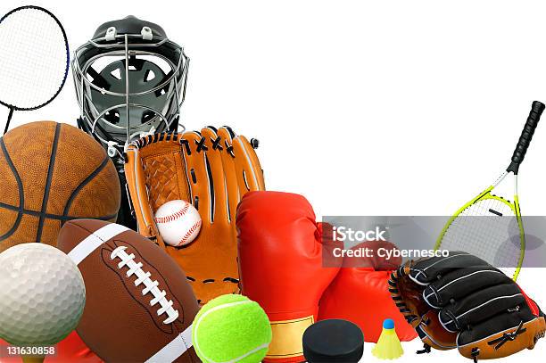 Sportgetriebe Stockfoto und mehr Bilder von Sport - Sport, Amerikanischer Football, Football - Spielball