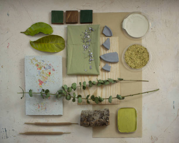 istock Collage color palette for interior design 1316311740