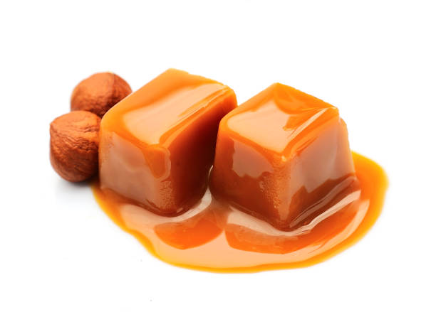 istock Caramel candies and filbert nuts 1316315071