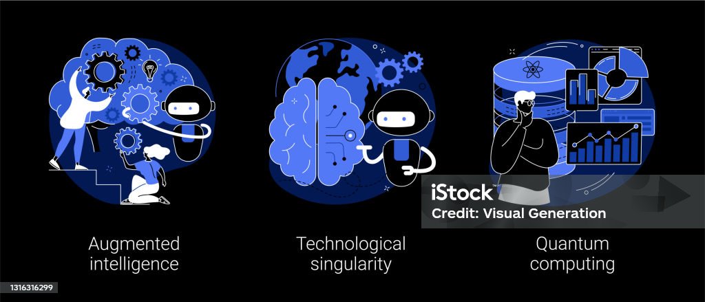 Abstract Technology Information Technology Innovative Information Technology Abstract Concept Vector Illustrations ...