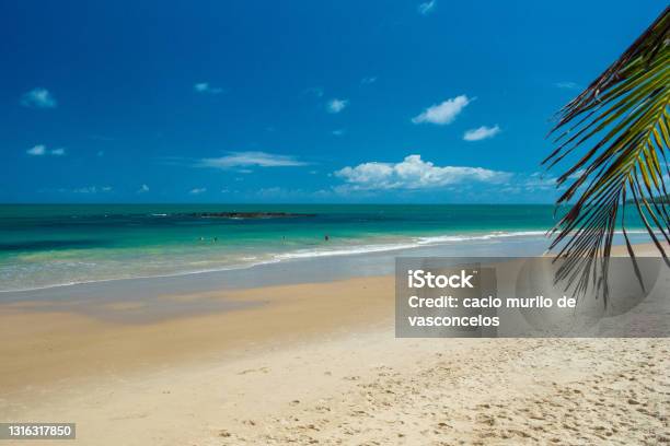 Carapibus Beach Conde Paraiba Brazil On April 25 2021 Northeastern Brazilian Coast Stock Photo - Download Image Now