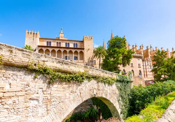 Photo of Royal Palace of La Almudaina in Palma de Mallorca, Balearic islands, Spain