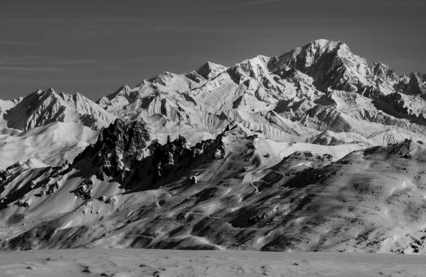 istock Mont Blanc view from 3 Valees, France 1316320365