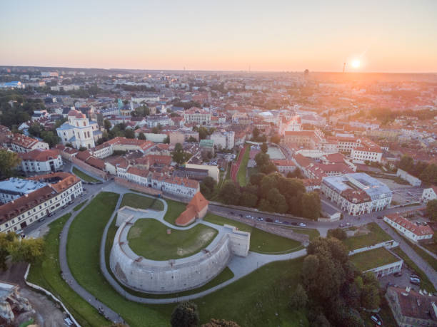 istock Vilnius Old Town and Sunset Light in Background. Lithuania. 1316321520