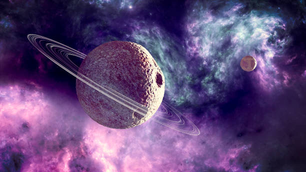 istock Planets and exoplanets of unexplored galaxies. Sci-Fi.Colonization and exploration of nebulae and galaxies. 1316322984