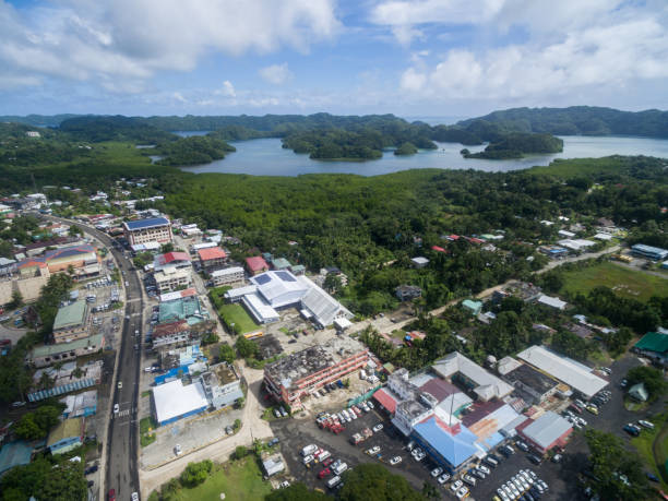 istock Koror Town in Palau Island. Micronesia 1316323794