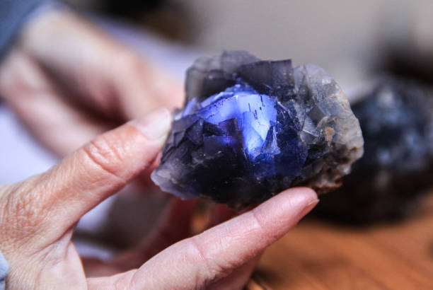 istock Stones and crystals in lithotherapy 1316325503