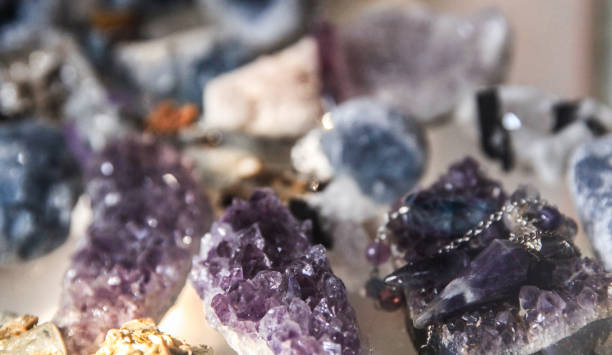 istock Stones and crystals in lithotherapy 1316325567