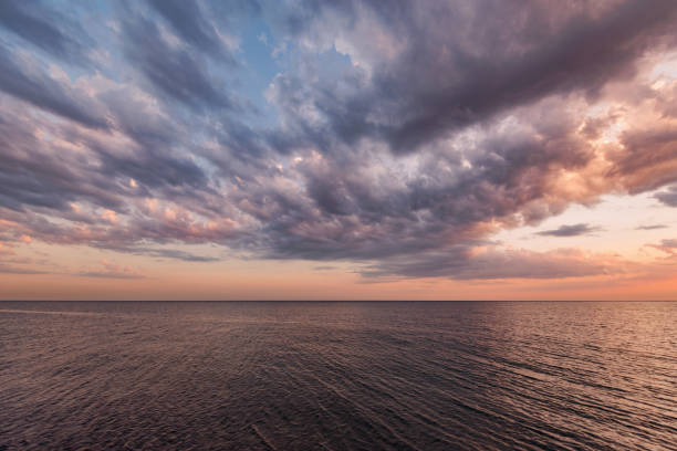 istock Sunset view of the sea coast. 1316328862