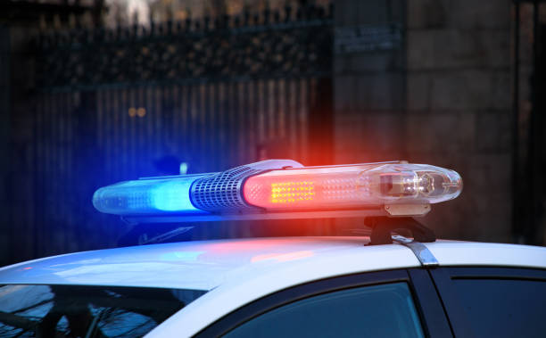 istock police car on the street 1316334174