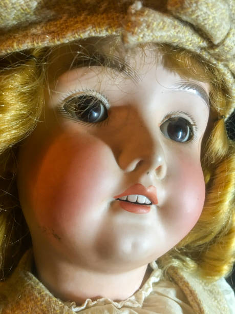 istock Creepy Antique Doll 1316342095
