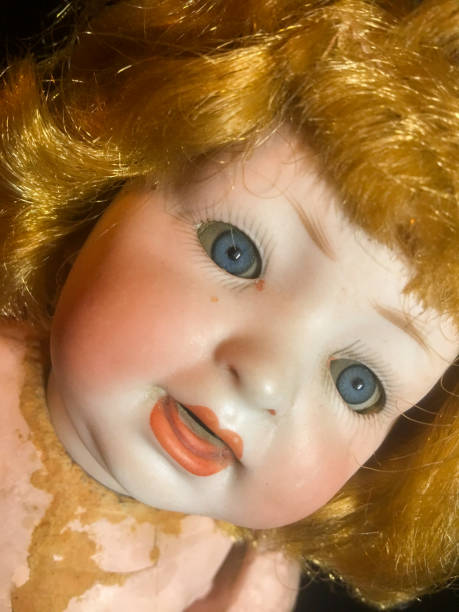 istock Creepy Antique Doll 1316342117