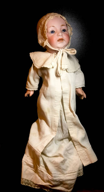 istock Creepy Antique Doll 1316342205