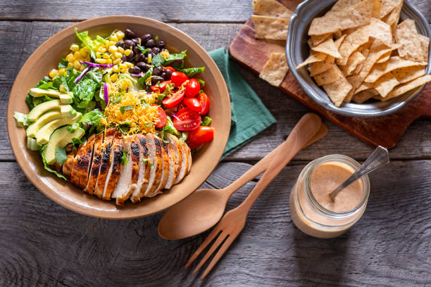 istock Chicken Southwestern Salad 1316344135