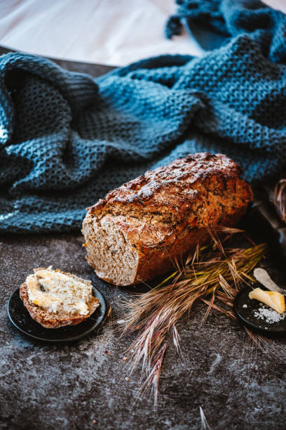 istock Homemade Wholegrain Spelt Bread with Seeds 1316344644