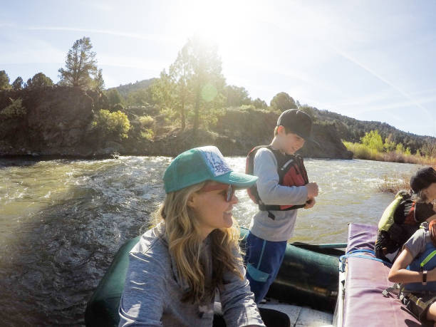 istock Camping and rafting with moms in California 1316370076