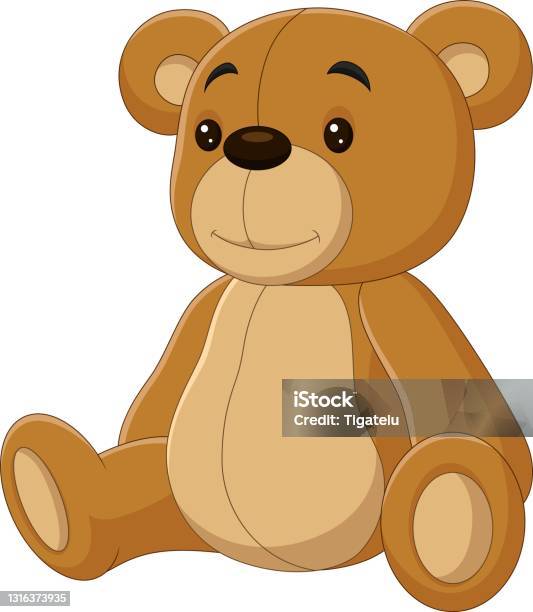 Ilustración de Oso De Peluche Lindo Dibujos Animados Sentado Aislado En El Fondo Blanco y más Vectores Libres de Derechos de Osito de peluche - iStock Ilustración de Oso De Peluche Lindo Dibujos Animados Sentado Aislado En El Fondo Blanco y más Vectores Libres de Derechos de Osito de peluche - iStock