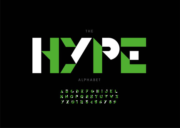 Hyp Letters 420+ Hype Font Stock Photos, Pictures & Royalty-Free Images - iStock