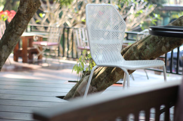 istock Table and chairs, outdoor cafe restaurant 1316389120