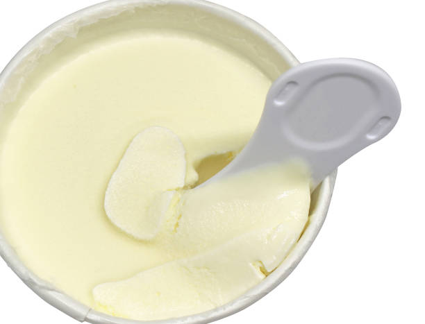 istock close up ice cream with plastic spoon in paper cup 1316390262