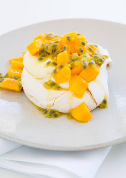 istock pavlova with mango and passion fruit 1316392242