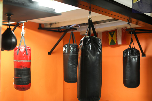 Boxing gym in Cape Town, South Africa.