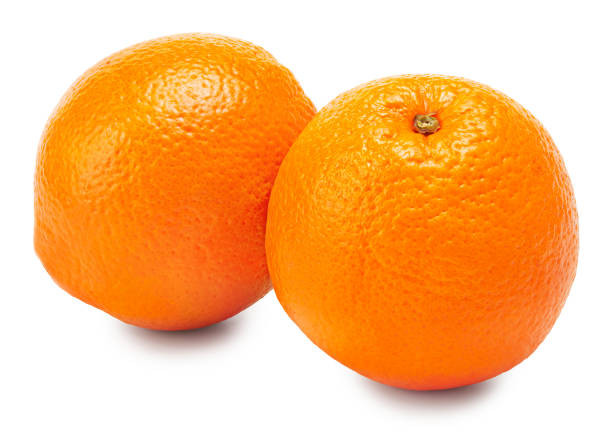 istock orange fruits isolated on white background. clipping path 1316397421