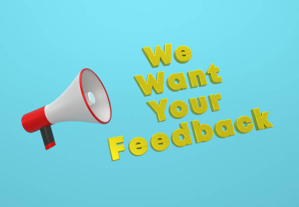 istock Megaphone And We Want Your Feedback message. 1316399636