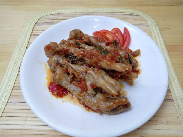 istock Ceker Pedas or Spicy Chicken Foot 1316401907