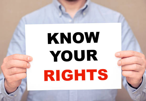 istock A man businessman holding white sheet with text Know Your Rights 1316408871