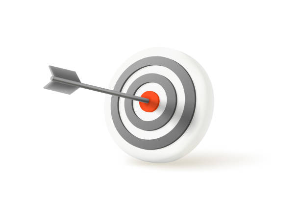 istock Circle target and dart in the bulls eye. Success concept 1316411837