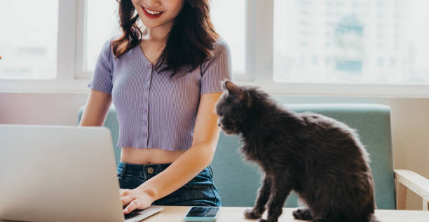 istock Girls and pets 1316417313