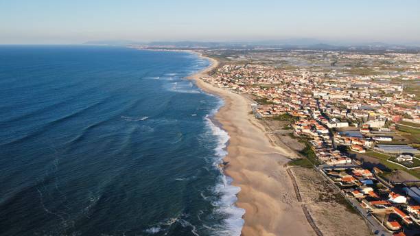 istock Portuguese Beach Aerial Drone view 1316417991
