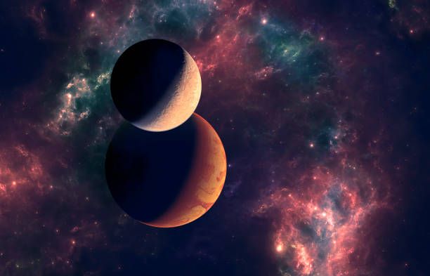 istock Planets and exoplanets of unexplored galaxies. Sci-Fi. New worlds to discover. 1316420939