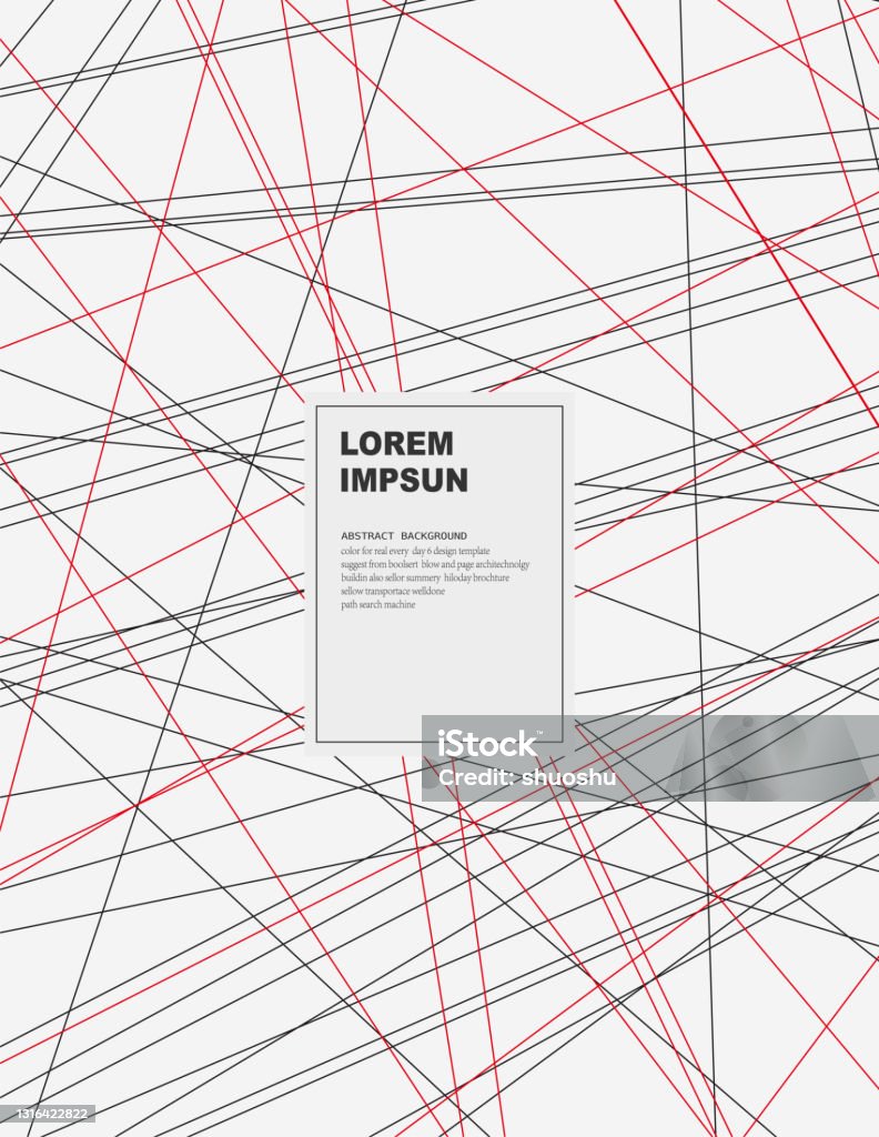 Abstract Technology Line Pattern Background For Design Stock ...