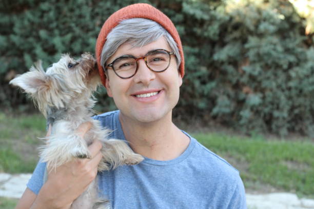 istock Mature man feeling comfort with his dog 1316425369