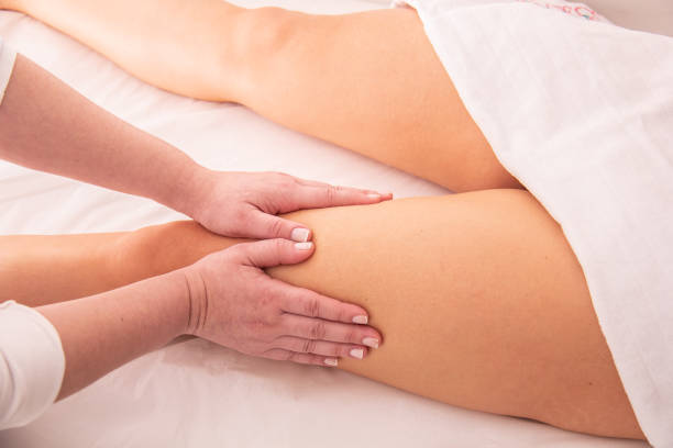 istock Massage, lymphatic drainage and aesthetic treatments. 1316426670