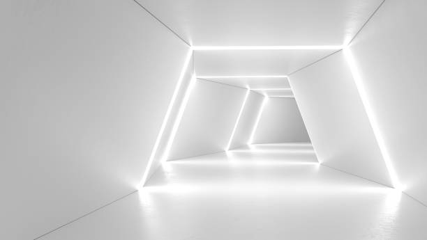 istock Futuristic Tunnel with Neon Lights 1316435489