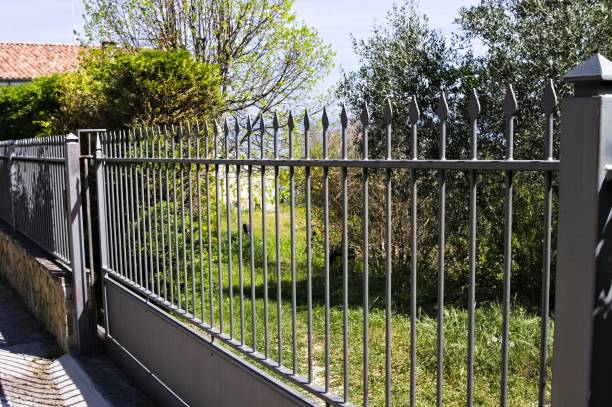 istock An iron gate to a roadside garden (Pesaro, Italy, Europe) 1316435903
